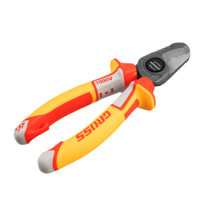 Кабелерез, диэлектрические рукоятки до 1000 В, трехкомпонентные рукоятки, 160 мм Gross по ценам производителя в Уфе с доставкой по всей России