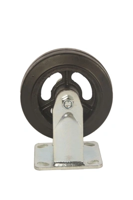 Колесо большегрузное неповоротное FCd 63 150 мм обрезиненное (F) по ценам производителя в Уфе с доставкой по всей России