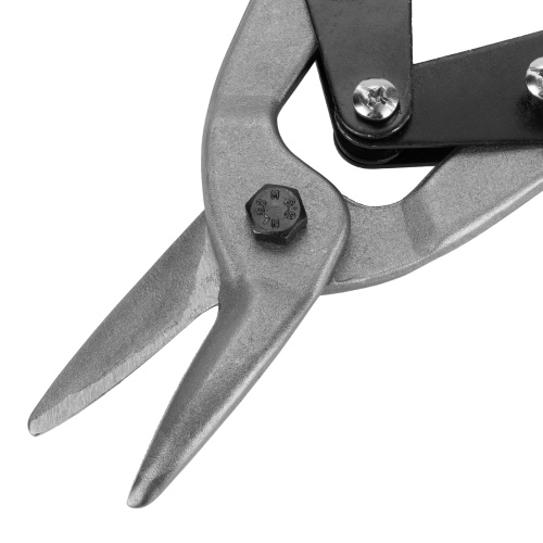 Ножницы по металлу, 250 мм, пряморежущие, обливные рукоятки Sparta по ценам производителя в Уфе с доставкой по всей России