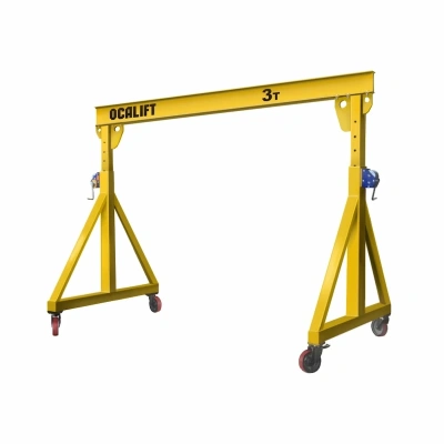 Мини-кран козловой c регулируемой высотой МПУ 3т (3-4)х4 метра