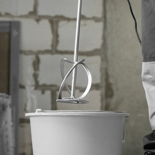 Насадка для миксера, для тяжелых растворов, 140 х 590 мм, оцинкованная, хвостовик резьба М14 Сибртех по ценам производителя в Уфе с доставкой по всей России