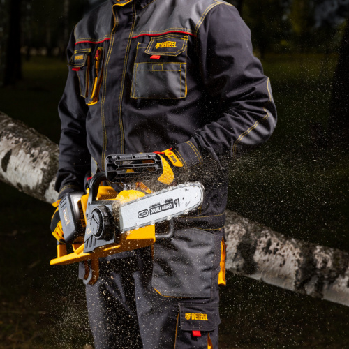 Цепная пила аккумуляторная бесщеточная RCS400-36, Li-ion, 36 В, 4 Ач, шина 400 мм Denzel по ценам производителя в Уфе с доставкой по всей России