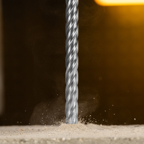 Бур по бетону, цельная крестовая пластина, 12x315 мм, SDS PLUS Denzel по ценам производителя в Уфе с доставкой по всей России