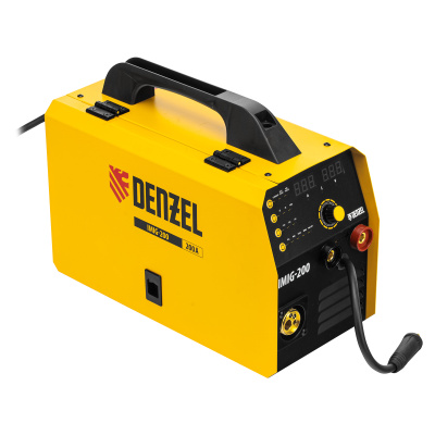 Аппарат инвертор. полуавтомат. cварки IMIG-200, 200 А, ПВ 60%, катушка 5 кг Denzel по ценам производителя в Уфе с доставкой по всей России