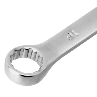 Ключ комбинированный, 16 мм, CrV, матовый хром Stels по ценам производителя в Уфе с доставкой по всей России