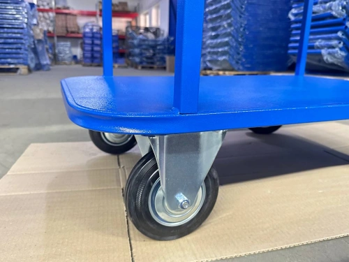 Тележка платформенная TOR ТП-2Я (600х900) 2х-ярусная (125мм) по ценам производителя в Уфе с доставкой по всей России