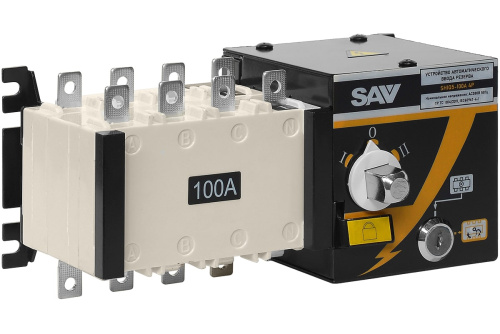 Реверсивный рубильник АВР (устройство автоматического ввода резерва) SHIQ5-100A 4P купить в Москве с доставкой по всей России | ProtosMarket.ru