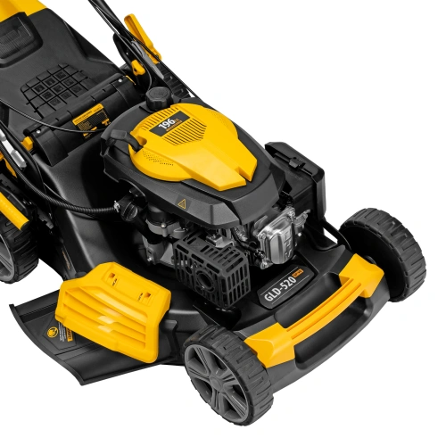 Газонокосилка бензиновая GLD-520SP-VE, 196 см3, ширина 52 см, привод, вариатор, электрический старт, 60 л Denzel по ценам производителя в Уфе с доставкой по всей России