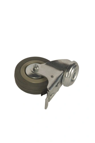 Колесо аппаратное поворотное SChgb 93 75 мм под болт с тормозом (F) по ценам производителя в Уфе с доставкой по всей России