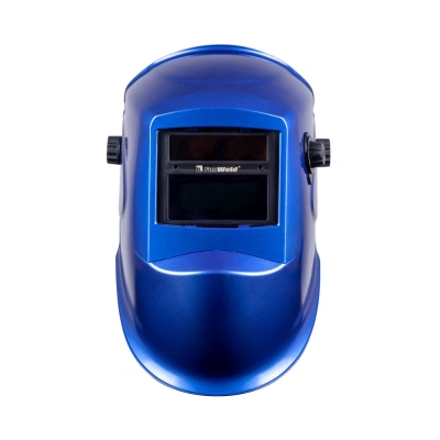 Маска сварщика КОРУНД-2 "синяя" (ф-р 7100V, пр-во FoxWeld), без коробки по ценам производителя в Уфе с доставкой по всей России