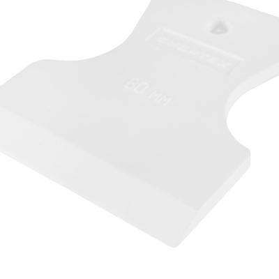 Шпатель, белая резина, 80 мм Сибртех по ценам производителя в Уфе с доставкой по всей России