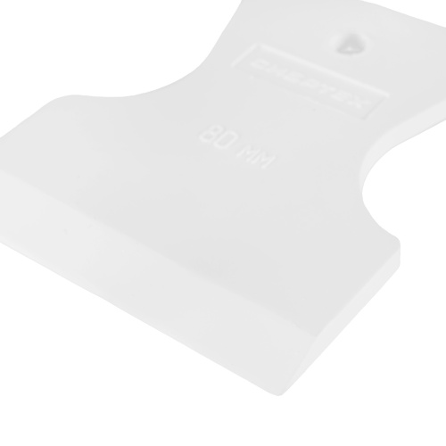 Шпатель, белая резина, 80 мм Сибртех по ценам производителя в Уфе с доставкой по всей России