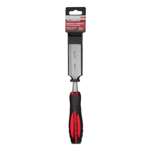 Долото-стамеска "Тигровый глаз", 30 мм, двухкомпонентная обрезиненная рукоятка Matrix по ценам производителя в Уфе с доставкой по всей России