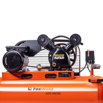 Компрессор масляный ременной AERO 380/100 купить в Москве с доставкой по всей России | ProtosMarket.ru