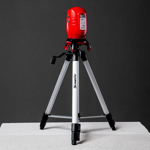 Лазерный уровень ML01T, дальность 10 м, точность ± 0,5 мм, / 1 м, длина волны 650 нм, проекция 1 вертикальная 1 горизонтальная плоскость, резьба под штатив 5/8", штатив в комплекте Matrix по ценам производителя в Уфе с доставкой по всей России