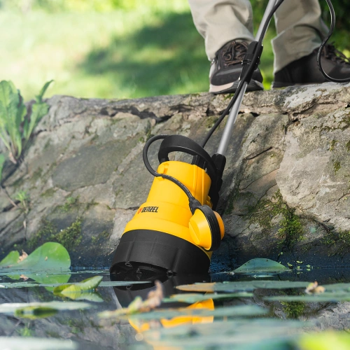 Дренажный насос для чистой воды DPB400, 400 Вт, подъем 11 м, 5500 л/ч Denzel по ценам производителя в Уфе с доставкой по всей России