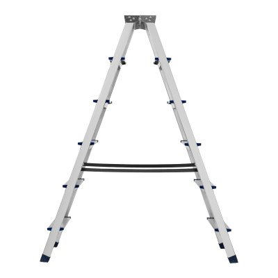 Стремянка двусторонняя 6 ступеней, алюминиевая, Сибртех по ценам производителя в Уфе с доставкой по всей России