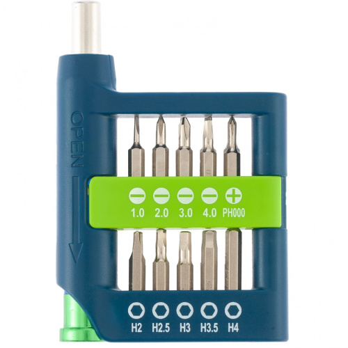 Отвертка для точных работ с набором бит, 21 шт, CrV Сибртех по ценам производителя в Уфе с доставкой по всей России