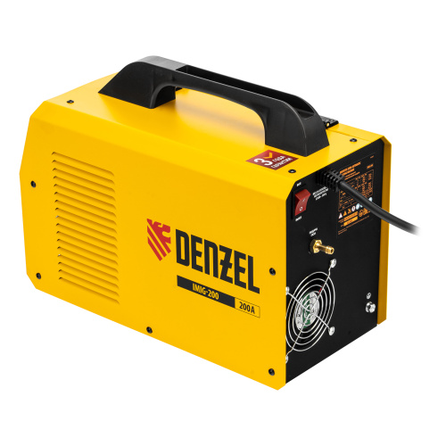 Аппарат инвертор. полуавтомат. cварки IMIG-200, 200 А, ПВ 60%, катушка 5 кг Denzel по ценам производителя в Уфе с доставкой по всей России