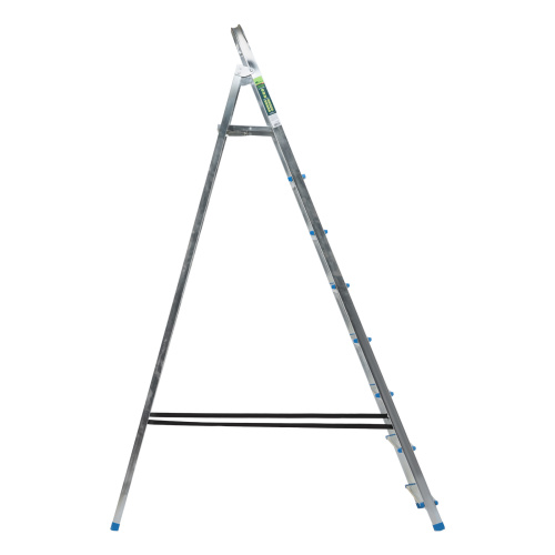 Стремянка, 8 ступеней, стальная, оцинкованная Сибртех по ценам производителя в Уфе с доставкой по всей России