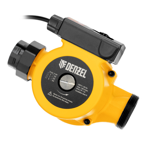 Циркуляционный насос CP32-8, напор 8 м, 160 л/мин, 1 м кабель, монт. длина 180 мм Denzel по ценам производителя в Уфе с доставкой по всей России