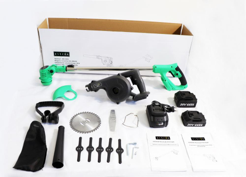 Набор аккумуляторного инструмента  ZITREK (GreenCut 20, ZKBL20) 2 в 1, 1х2.0Ач, 1х4.0Ач) по ценам производителя в Уфе с доставкой по всей России