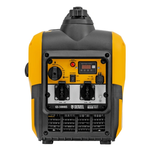 Генератор инверторный GS-3000iS, 3,0 кВт, 230 В, закрытый корпус, ручной старт DENZEL по ценам производителя в Уфе с доставкой по всей России
