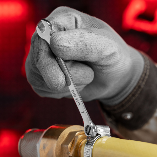 Ключ комбинированный, 7 мм, CrV, полированный хром Matrix по ценам производителя в Уфе с доставкой по всей России