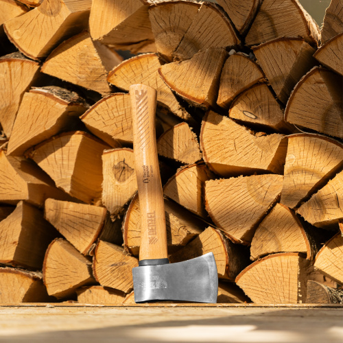 Топор кованый, 680 г, американский тип, буковая рукоятка, 360мм, EFP Denzel по ценам производителя в Уфе с доставкой по всей России