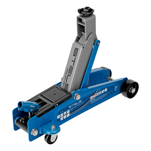 Домкрат гидравлический подкатной, высокий подъем, 3т, SUV, 190-535 мм Stels по ценам производителя в Уфе с доставкой по всей России