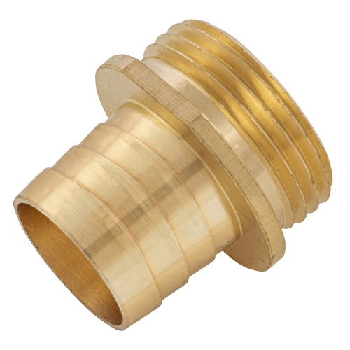 Штуцер для шланга 1" с наружной резьбой G1" Denzel по ценам производителя в Уфе с доставкой по всей России