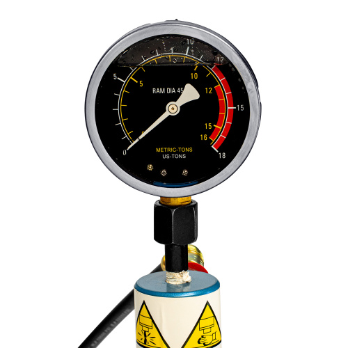 Пресс гидравлический с манометром, 12 т (комплект из 2 частей) Stels по ценам производителя в Уфе с доставкой по всей России