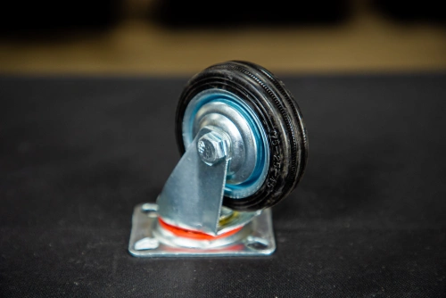 Колесо поворотное резина SC 93 75 мм (Y) по ценам производителя в Уфе с доставкой по всей России