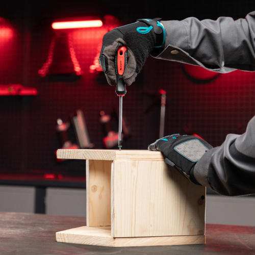 Набор профессиональных отверток Fusion, CrV, трехкомпонентная рукоятка antislip, 6 шт Matrix по ценам производителя в Уфе с доставкой по всей России