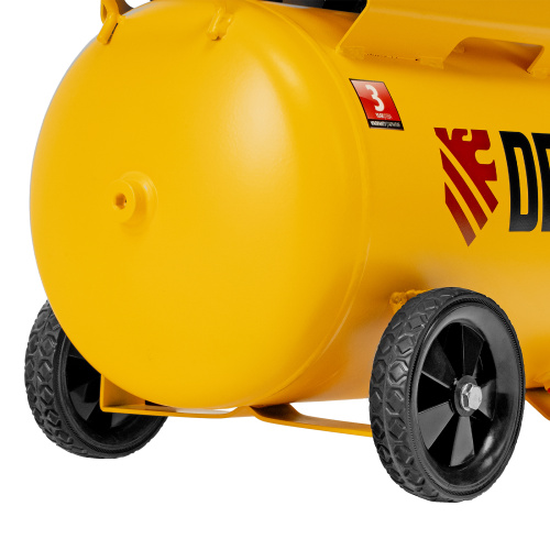 Компрессор безмасляный, малошумный DLS 2200/50, 2200 Вт, 2x1100, 50 л, 380 л/мин Denzel по ценам производителя в Уфе с доставкой по всей России