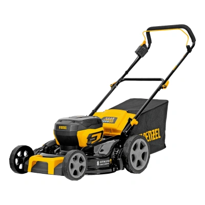 Газонокосилка аккумуляторная бесщет. DLM-460, 460 мм, травосб. 65 л., Li-Ion, 40 В Denzel по ценам производителя в Уфе с доставкой по всей России