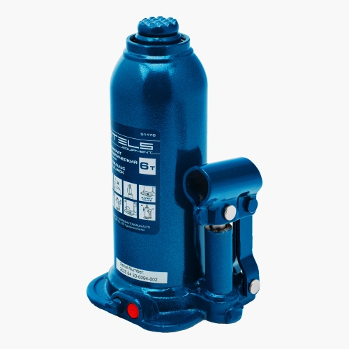 Домкрат гидравлический бутылочный, 6 т, h подъема 207-404 мм, в пластиковом кейсе Stels по ценам производителя в Уфе с доставкой по всей России