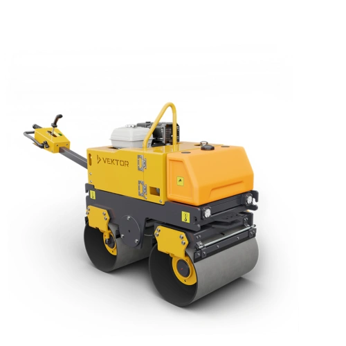 Виброкаток ручной двухвальцовый Vektor VRDR-800 купить в Москве с доставкой по всей России | ProtosMarket.ru