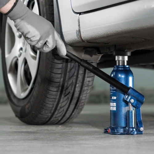 Домкрат гидравлический бутылочный, 6 т, h подъема 207-404 мм, в пластиковом кейсе Stels по ценам производителя в Уфе с доставкой по всей России