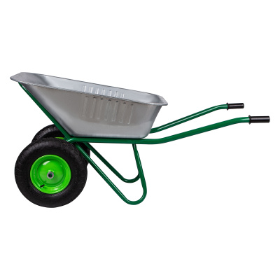 Тачка садово-строительная, 2-х колесная, усиленная, грузоподъемность 320 кг, объем 100 л по ценам производителя в Уфе с доставкой по всей России