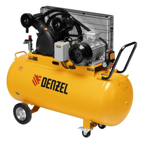 Компрессор воздушный рем. привод BCV 4000-T/200, 4,0 кВт, 200 литров, 690 л/мин Denzel по ценам производителя в Уфе с доставкой по всей России