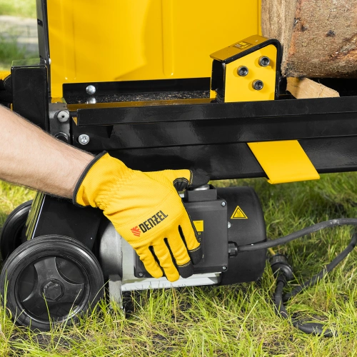 Дровокол электрический ELS7T-52, 2300 Вт, сила раскола 7т, макс. размеры полена D250 x 520 мм Denzel по ценам производителя в Уфе с доставкой по всей России