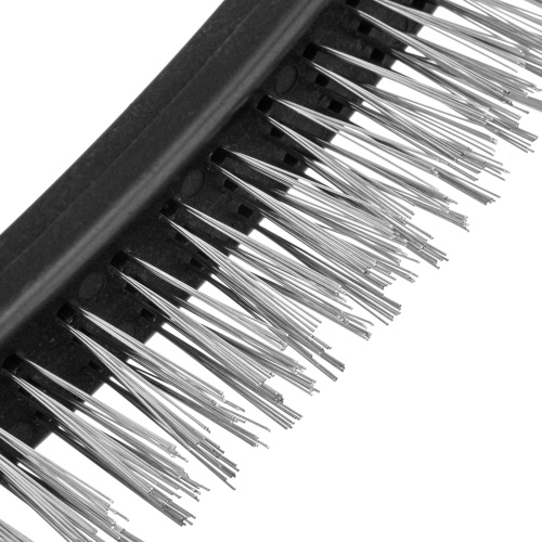 Щетка трехрядная металлическая с пластмассовой ручкой Sparta по ценам производителя в Уфе с доставкой по всей России