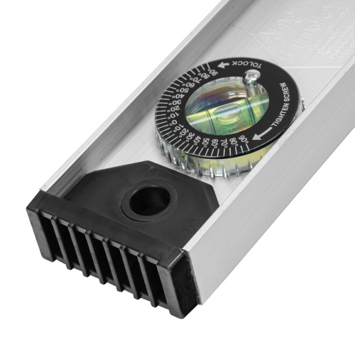 Уровень алюминиевый "Рельс", 2000 мм, 3 глазка (1 поворотный) Matrix по ценам производителя в Уфе с доставкой по всей России