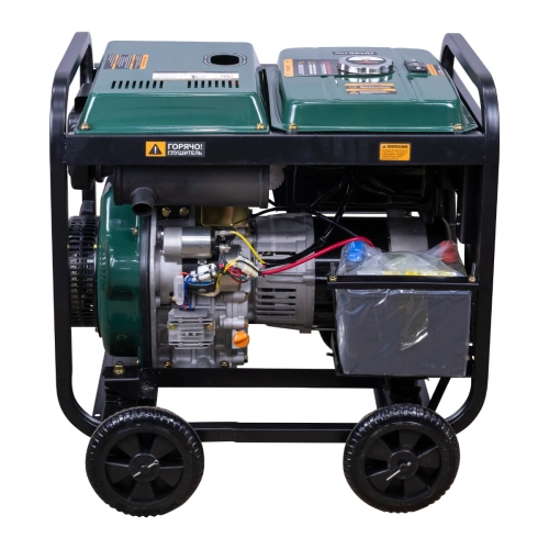 Генератор дизельный STEM Techno S5500DE (5.5 кВт, электростартер, дисплей, подогрев) по ценам производителя в Уфе с доставкой по всей России