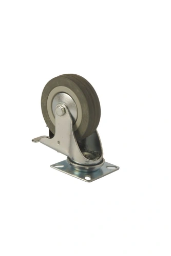 Колесо аппаратное поворотное SCgb 42 100 мм с тормозом (F) по ценам производителя в Уфе с доставкой по всей России