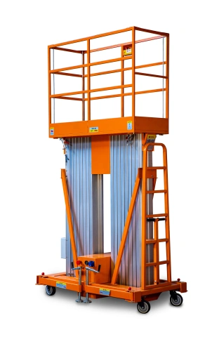 Подъемник мачтовый аккумуляторный 200 кг, 12/14 м, 24/80 В/Ач TOR GTWY12-200S DC 2-мачтовый по ценам производителя в Уфе с доставкой по всей России