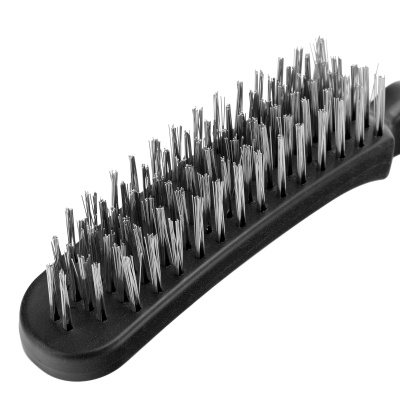 Щетка шестирядная металлическая с пластмассовой ручкой Sparta по ценам производителя в Уфе с доставкой по всей России