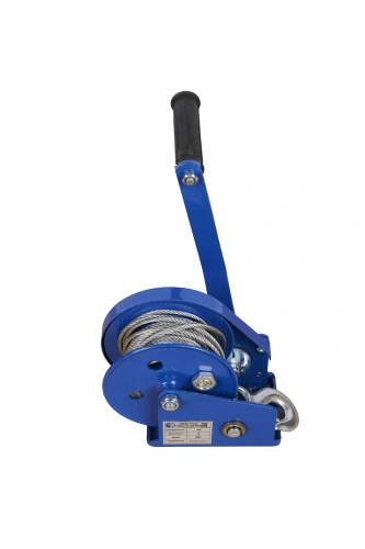 Лебедка ручная барабанная  с тросом  810кг  10м стальной корпус TOR BHW купить в Москве с доставкой по всей России | ProtosMarket.ru
