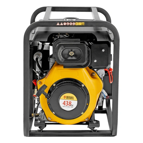 Генератор дизельный DES-55E, 5,5 кВт, 230 В, 11 л, электростартер Denzel по ценам производителя в Уфе с доставкой по всей России